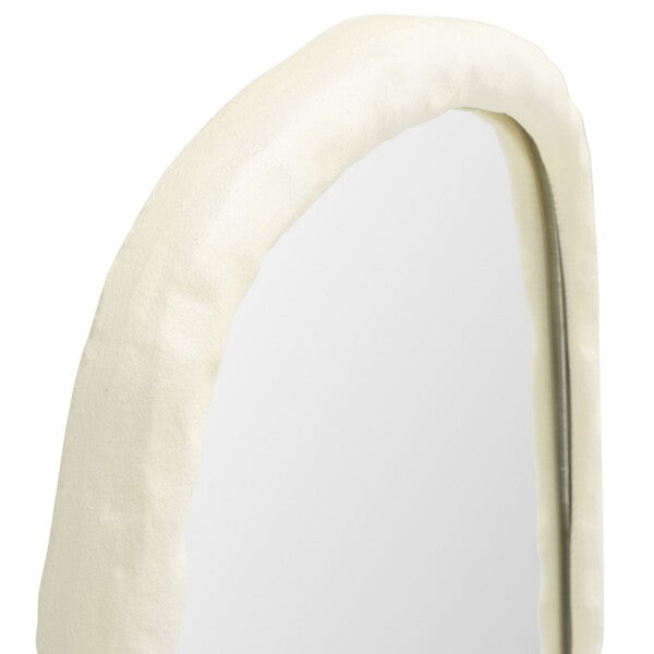 Raelee Aluminum/mdf Mirror/ Ivory