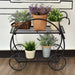Heavy Duty Metal Flower Cart Plant Stand - Cool Stuff & Accessories