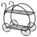 Heavy Duty Metal Flower Cart Plant Stand - Cool Stuff & Accessories