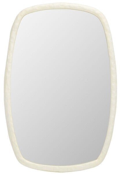 Raelee Aluminum/mdf Mirror/ Ivory