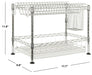 Darina Adjustable Chrome Wire Dish Rack - Cool Stuff & Accessories