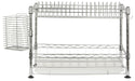 Darina Adjustable Chrome Wire Dish Rack - Cool Stuff & Accessories