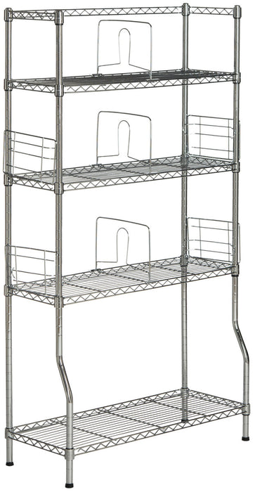 Fernand Chrome Wire Book Rack - Cool Stuff & Accessories