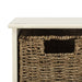 Finley Hanging 3 Basket Wall Rack/White - Cool Stuff & Accessories