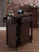 Furniture of America Harmon Small Bar Cart With Wine Rack - Cool Stuff & Accessories