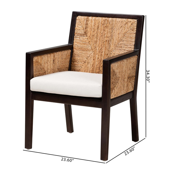 JOANA MODERN BOHEMIAN DINING ARM CHAIR