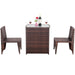 3 Pcs Cushioned Outdoor Wicker Patio Set - Cool Stuff & Accessories