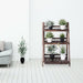3 Tier Outdoor Wood Design Folding Display Flower Stand - Cool Stuff & Accessories
