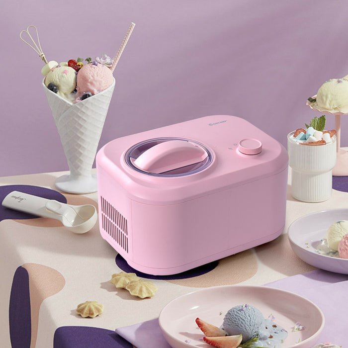 Ice Cream Maker with spoon