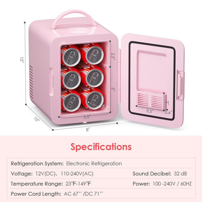 Portable Mini Cooler  Fridge