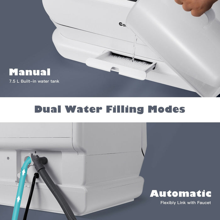 Portable Countertop Dishwasher Air Drying
