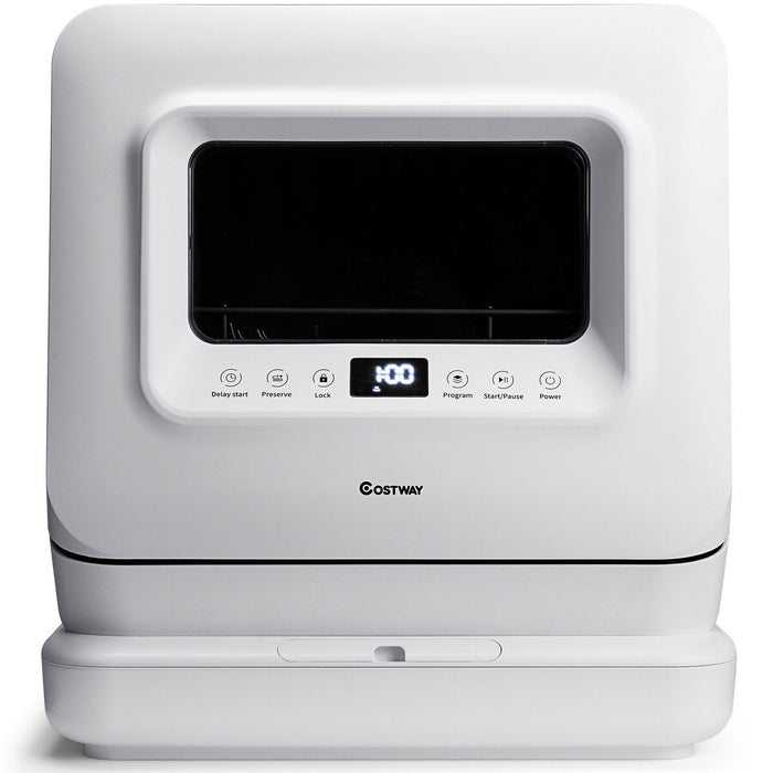Portable Countertop Dishwasher Air Drying