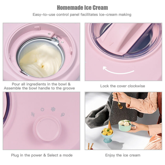Ice Cream Maker with spoon