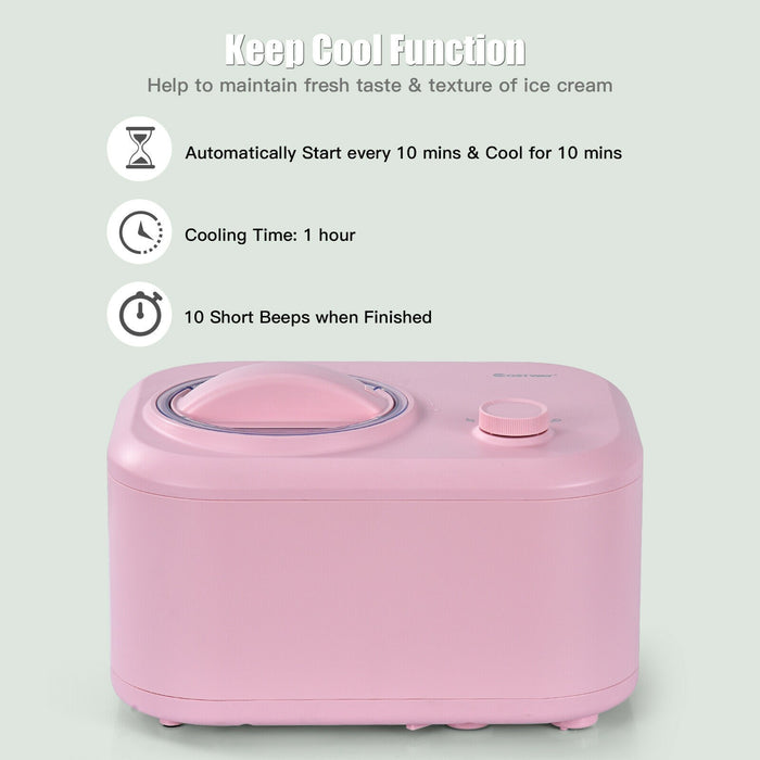 Ice Cream Maker with spoon