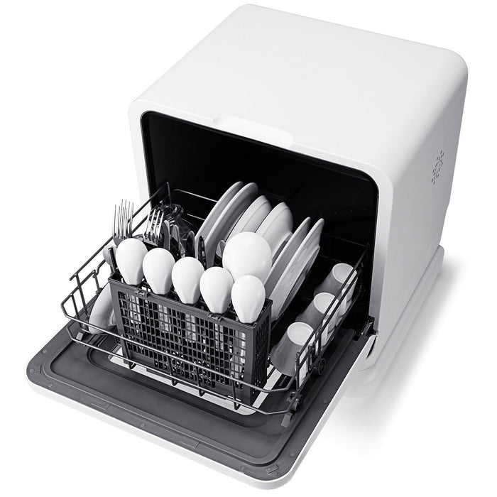 Portable Countertop Dishwasher Air Drying