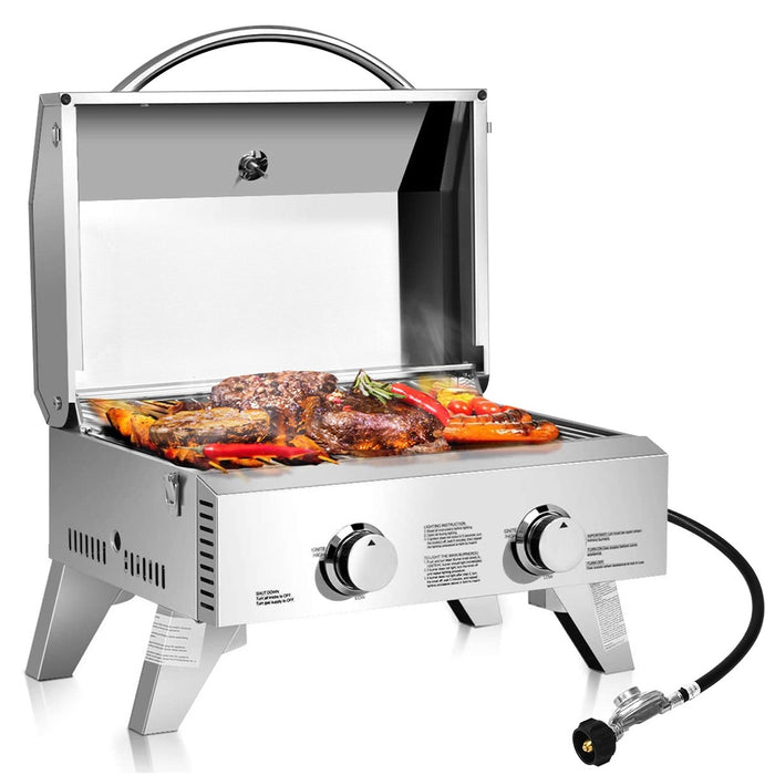 Portable Stainless Steel Table Top Grill