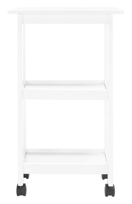 Bevin 2 Shelf Kitchen Cart/White