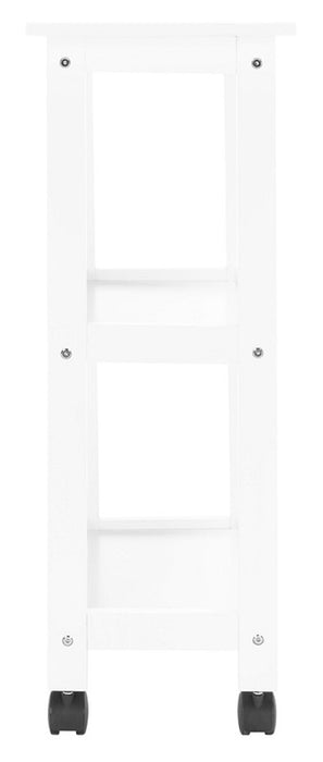 Bevin 2 Shelf Kitchen Cart/White