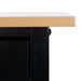 Daley 2 Drawer 2 Shelf Kitchen Cart/ Black - Cool Stuff & Accessories