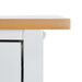 Daley 2 Drawer 2 Shelf Kitchen Cart/ White - Cool Stuff & Accessories