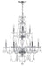 AURA 9 LIGHT 26 INCH DIA ADJUSTABLE BEADED CHANDELIER - Cool Stuff & Accessories