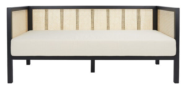 Dune Rattan 3 Seater Sofa/Black