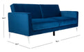 Chelsea Foldable Futon Bed/ Navy - Cool Stuff & Accessories