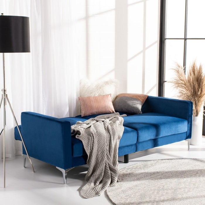 Chelsea Foldable Futon Bed/ Navy - Cool Stuff & Accessories