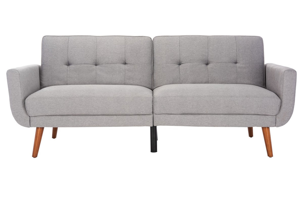 Bushwick Foldable Futon Bed/Grey Brown