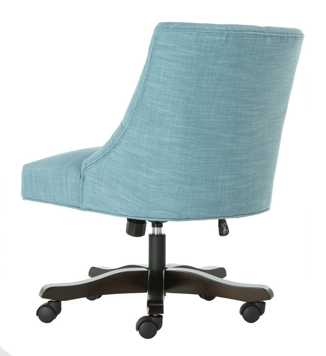 Soho Tufted Linen Swivel Desk Chair - Cool Stuff & Accessories