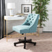 Soho Tufted Linen Swivel Desk Chair - Cool Stuff & Accessories