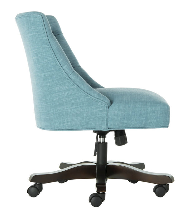 Soho Tufted Linen Swivel Desk Chair - Cool Stuff & Accessories