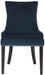 Lester 19''h Dining Chair (Set Of 2) - Silver Nail Heads/Navy - Cool Stuff & Accessories