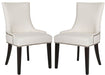 Lester 19''h Dining Chair (set Of 2) - Brass Nail Heads - Cool Stuff & Accessories