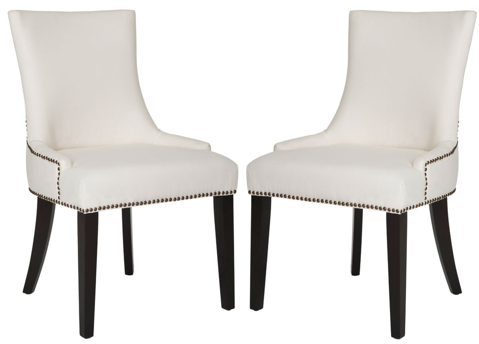 Lester 19''h Dining Chair (set Of 2) - Brass Nail Heads - Cool Stuff & Accessories
