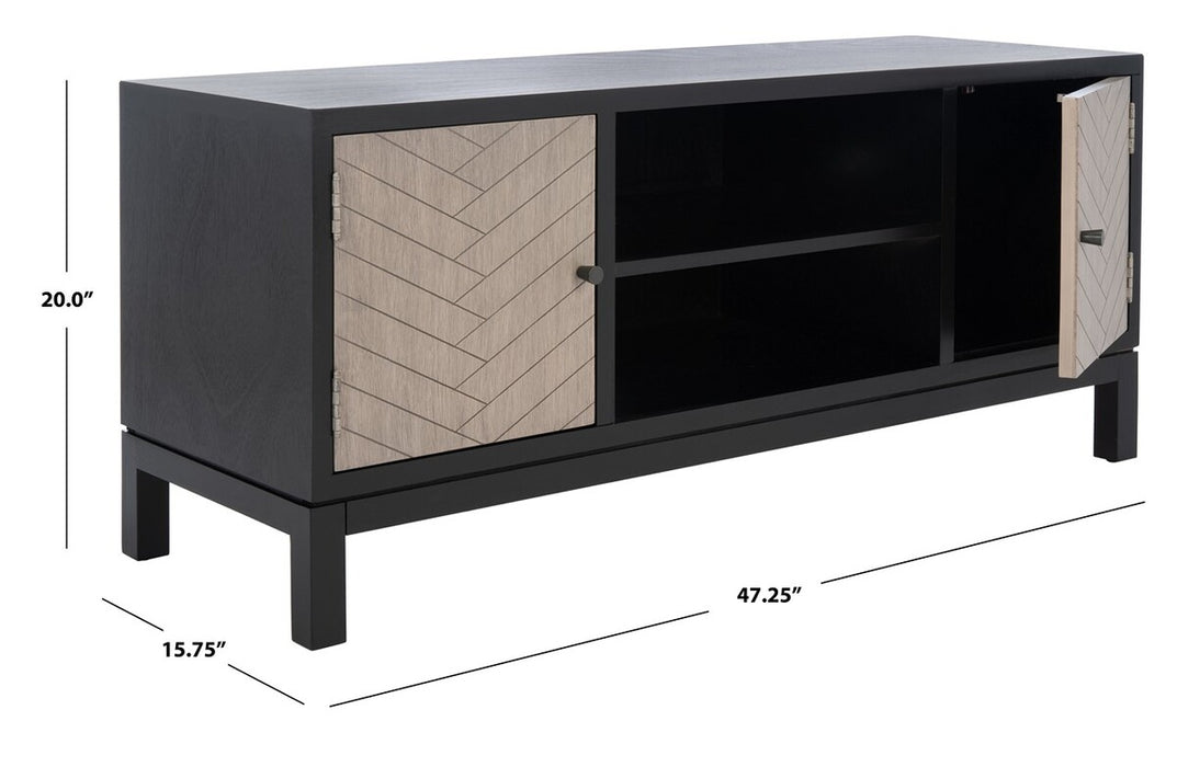 Magnolia 2 Door 2 Shelf Media Stand - Cool Stuff & Accessories