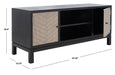 Magnolia 2 Door 2 Shelf Media Stand - Cool Stuff & Accessories