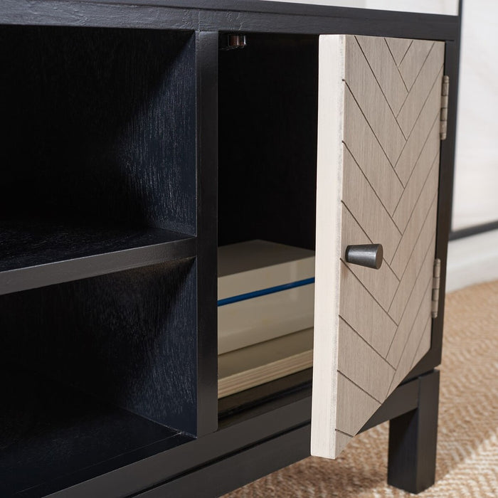 Magnolia 2 Door 2 Shelf Media Stand - Cool Stuff & Accessories