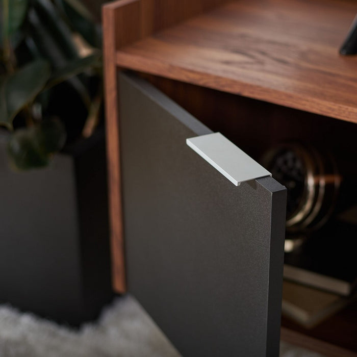 Diara 2 Shelf 2 Door Media Stand/Walnut - Cool Stuff & Accessories