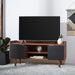 Diara 2 Shelf 2 Door Media Stand/Walnut - Cool Stuff & Accessories