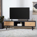 Beatrix 2 Drawer 1 Shelf Media Stand - Cool Stuff & Accessories