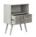 Brandy Textured Nightstand - Cool Stuff & Accessories