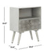 Brandy Textured Nightstand - Cool Stuff & Accessories