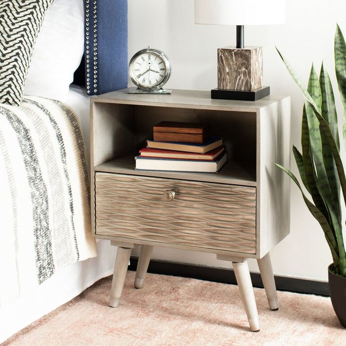 Brandy Textured Nightstand - Cool Stuff & Accessories
