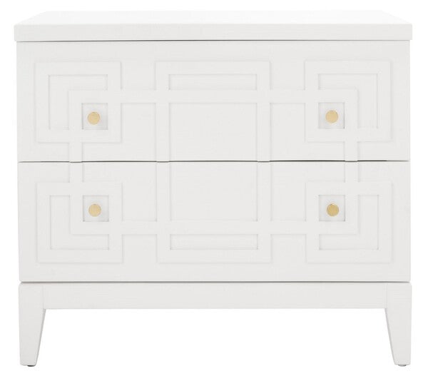 Luiza 2 Drawer Nightstand - Cool Stuff & Accessories