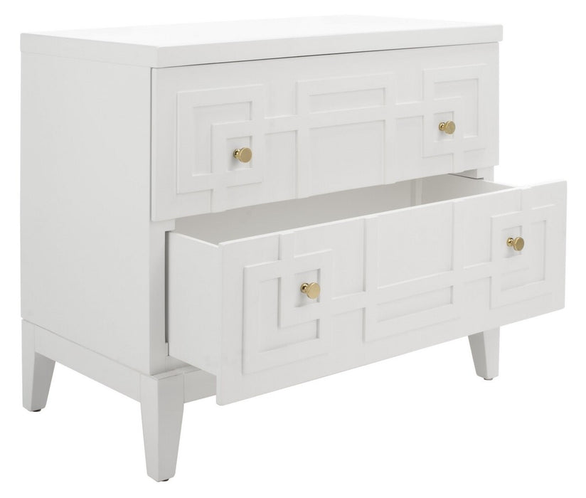 Luiza 2 Drawer Nightstand - Cool Stuff & Accessories