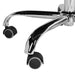 Themis Linen Chrome Leg Swivel Office Chair - Cool Stuff & Accessories