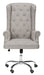 Ian Linen Chrome Leg Swivel Office Chair - Cool Stuff & Accessories