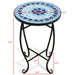 Outdoor Indoor Steel Accent Plant Stand Cobalt Table - Cool Stuff & Accessories