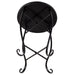 Outdoor Indoor Steel Accent Plant Stand Cobalt Table - Cool Stuff & Accessories